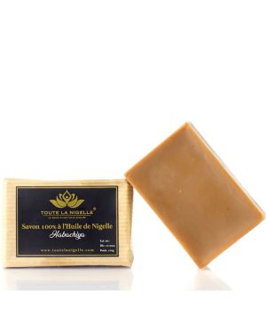 Savon solide Ă lâhuile de nigelle « Habachia » dâĂthiopie
